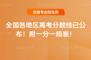 2025年全國各地區高考分數線已公布!附一分一段表!