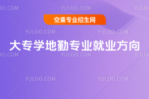 2025年大專學地勤專業(yè)就業(yè)方向
