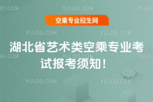 湖北省2025年藝術類空乘專業考試報考須知!