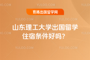 山东理工大学出国留学住宿条件好吗？