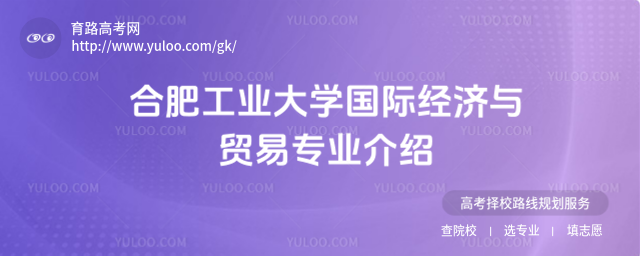 合肥工业大学国际经济与贸易专业介绍