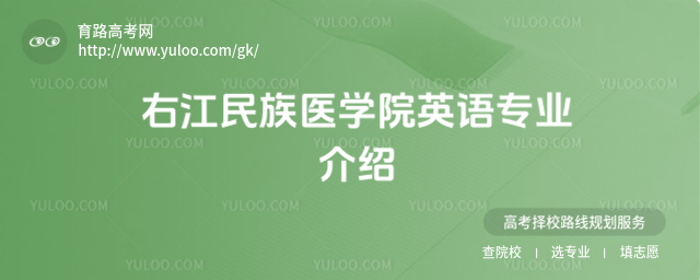 右江民族医学院英语专业介绍