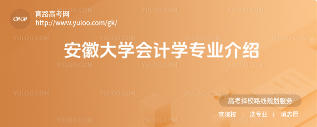 安徽大学会计学专业介绍