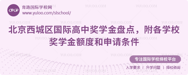 北京西城区国际高中奖学金盘点