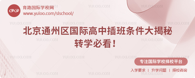 2025年秋季北京通州区国际高中插班条件