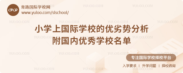 小学上国际学校的优劣势分析