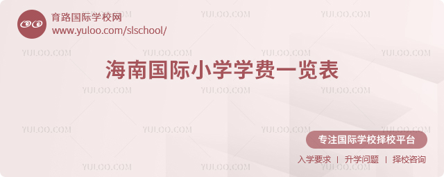 2025-2026学年海南国际小学学费一览表