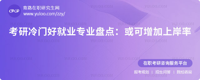 考研冷门好就业专业