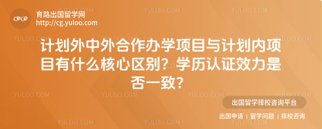 中外合作办学类型