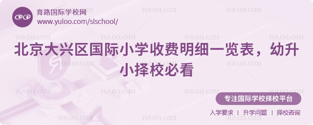 北京大兴区国际小学收费明细