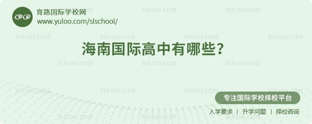 2026年海南国际高中有哪些