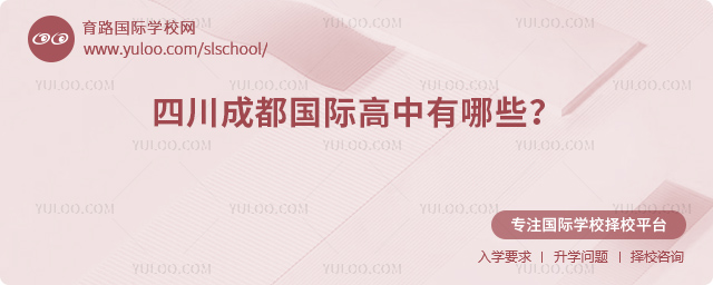 2026年四川成都国际高中有哪些