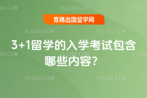 3+1��ѧ����ѧ���԰�����Щ���ݣ�