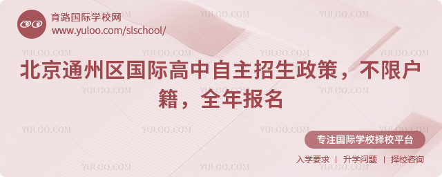 2026年北京通州区国际高中自主招生政策