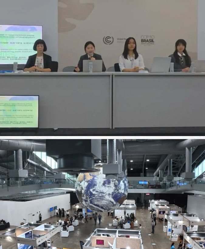 青苗学子参加联合国气候大会