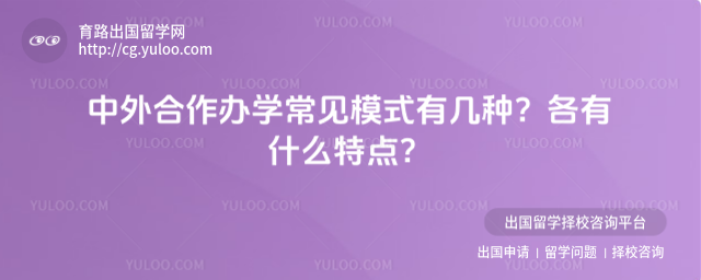 中外合作办学常见模式
