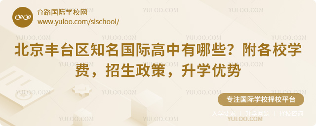 北京丰台区知名国际高中有哪些