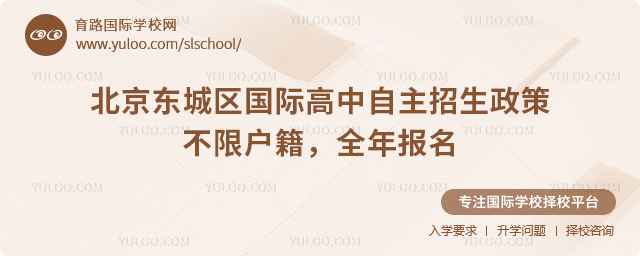 2026年北京东城区国际高中自主招生政策