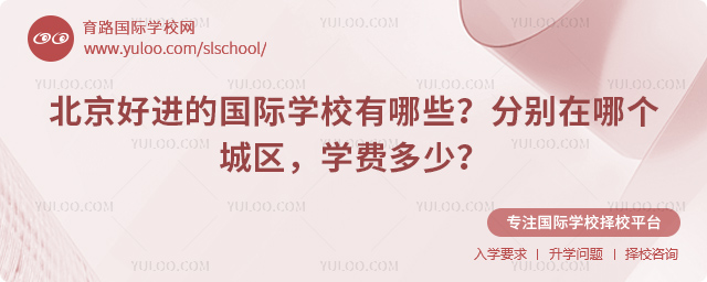 2026年北京好进的国际学校有哪些?