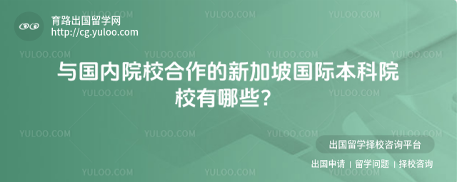新加坡国际本科院校