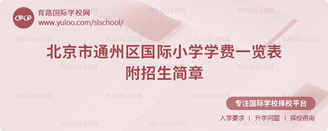2026年北京市通州区国际小学学费一览表