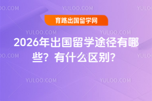 2026�������ѧ;������Щ����ʲô����