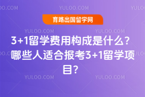 3+1��ѧ���ù�����ʲô����Щ���ʺϱ���3+1��ѧ��Ŀ��