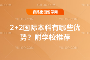 2+2国际本科有哪些优势?附学校推荐