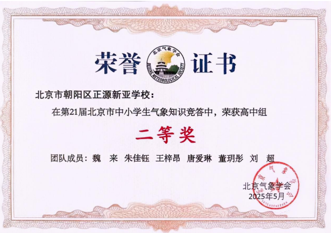 北京新亚学校成绩