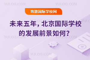 未来五年,北京国际学校的发展前景如何?