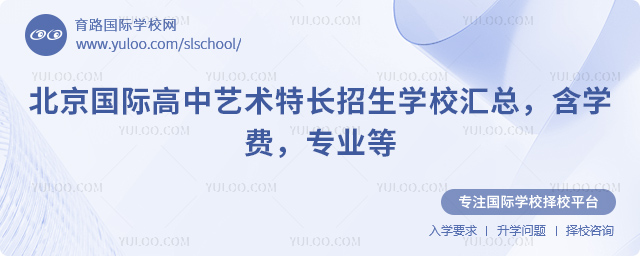 2026年北京国际高中艺术特长招生学校