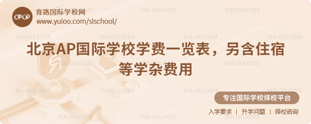 2026年北京AP国际学校学费一览表