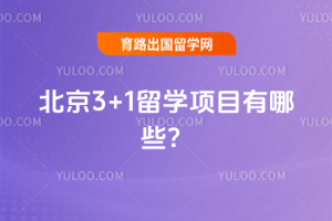 ����3+1��ѧ��Ŀ����Щ��