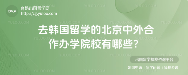 北京中外合作办学院校