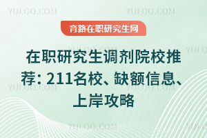 2026����ְ�о�������ԺУ�Ƽ���211��У��ȱ����Ϣ���ϰ�����