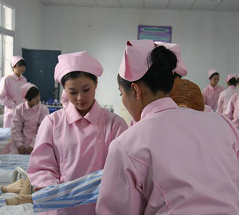 学员就业实训风采